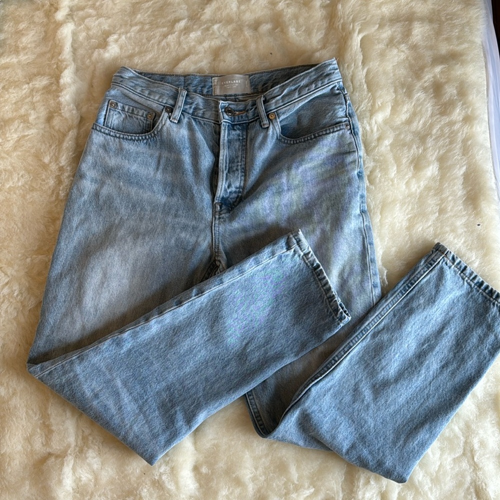 Everlane 90’s cheeky cropped jean high rise